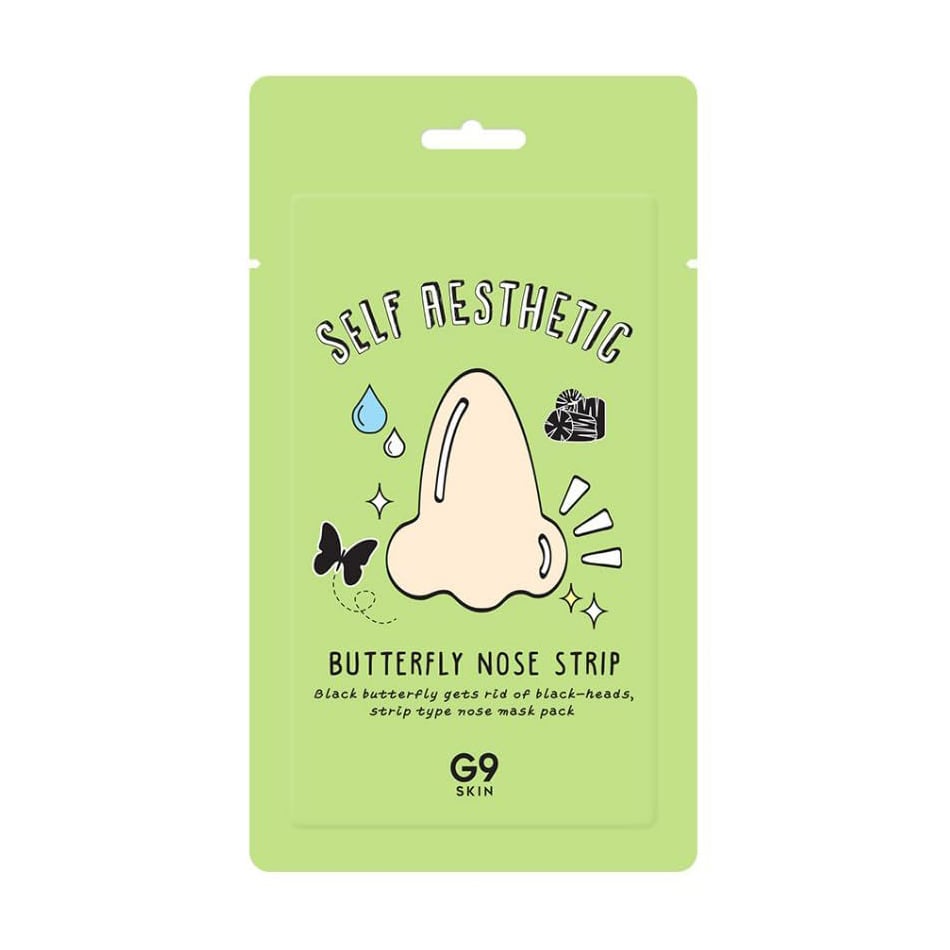 Патч-метелик для носа G9Skin Self Aesthetic Butterfly Nose Strip проти чорних цяток, 1 шт